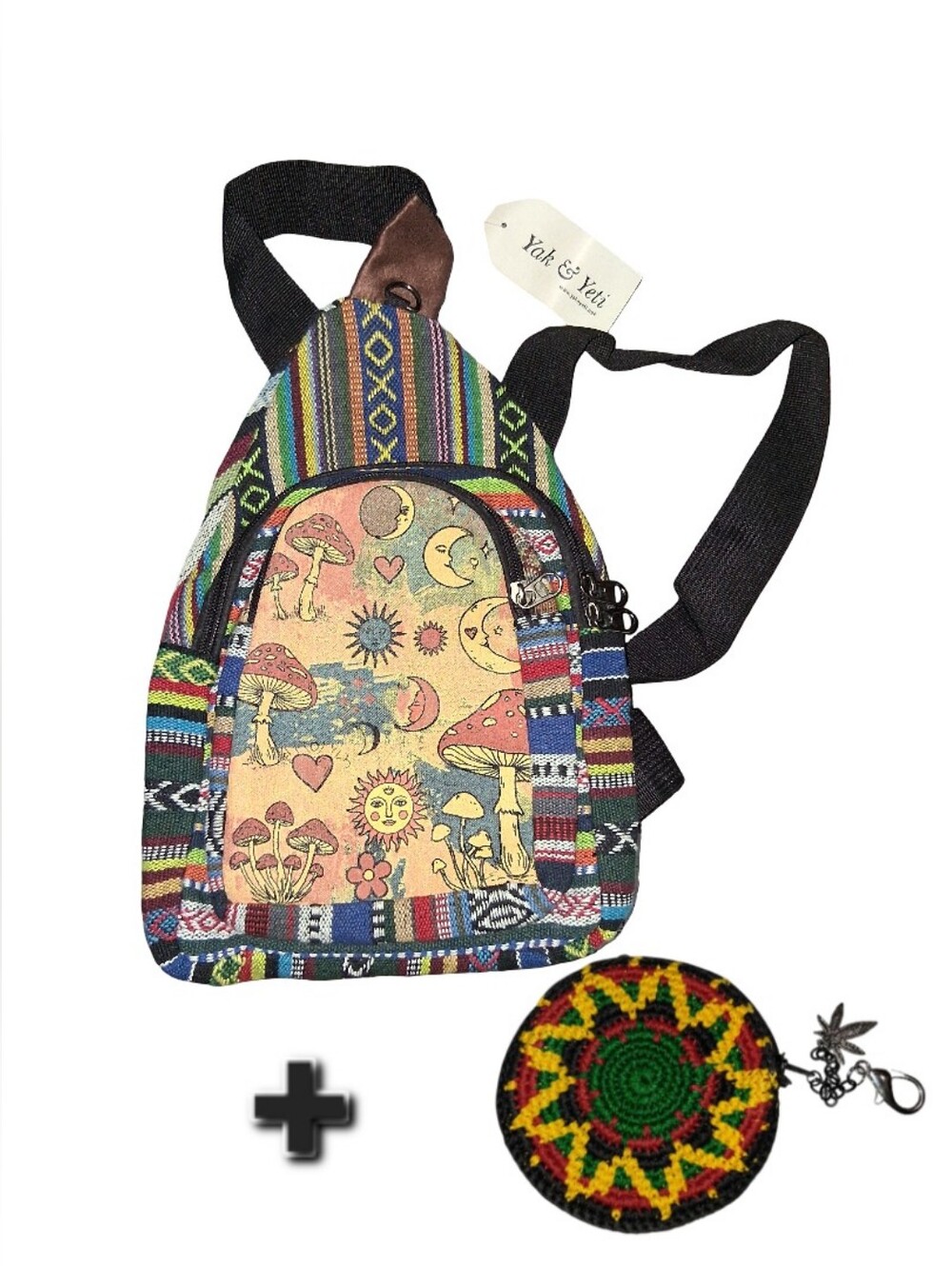 Shoulder Bag/ Sling Bag + Coin Purse By Yak & Yeti